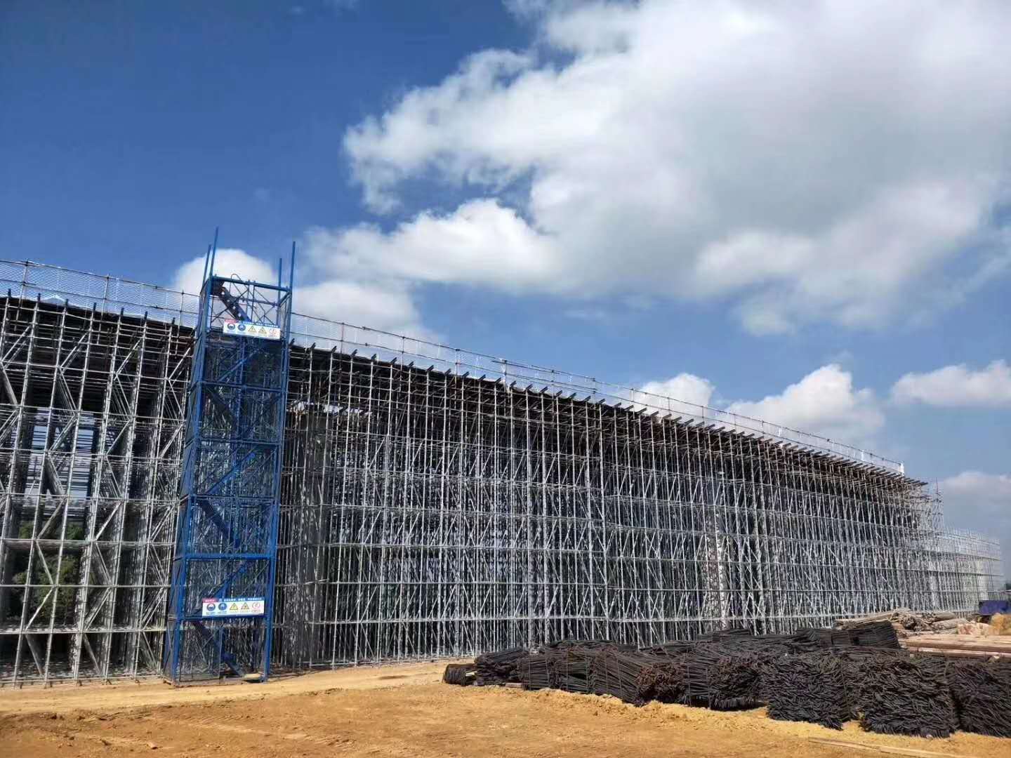 盤扣腳手架搭建周期短，經(jīng)濟(jì)效益好！